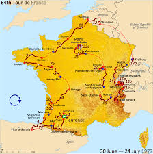The vosges mountains were included in the first week. 1977 Tour De France Wikipedia