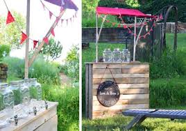 Deux palettes pour chaque côté. Bar A Limonade Recup En Diy Fabriquer Un Bar D Exterieur Pas Cher Pour Enfants 18h39 Fr