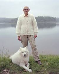 If It S Hip It S Here Wearing The Hair Of The Dog Portraits Of People In Clothes Made From Their Pets Fur Dog Hair Dog Fur Dog Owners