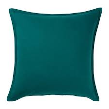 Gurli Kissenbezug Dunkelgrun 50x50 Cm Ikea Deutschland Ikea Cushion Cover Cushions