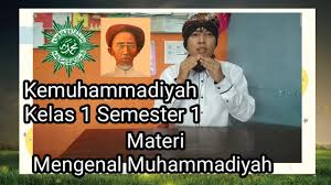 Soal ulangan bahasa jawa kelas 4 semester 2 k13 sumber : Mengenal Muhammadiyah Kelas 1 Semester 1 Kemuhammadiyahan Youtube