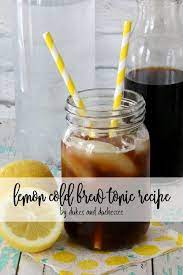 Lemon Cold Brew Tonic Recipe Coffeerecipe Coffee Tonic Recipe Cold Brew Coffee Recipe Cold Coffee Recipes
