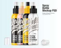 Spray Bottle Mockup On Behance