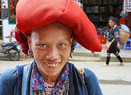 Red Dzao Woman Photograph by Barnaby Chambers