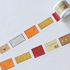 Always A Sucker For An Envelope Pattern Letter Envelopes Adhesive Masking Tape 1 6in Masking Tape Washi Washi Tape