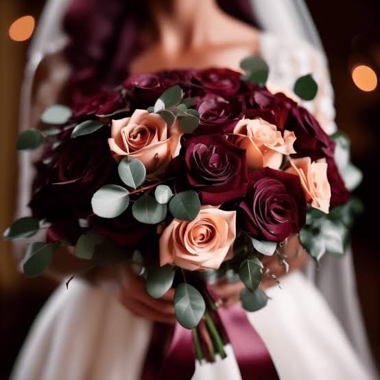 Top Reasons for Burgundy, Peach, & Orange Roses in Fall