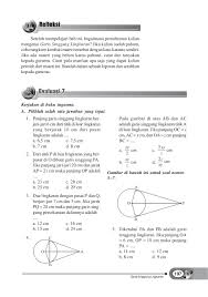 Panjang garis singgung persekutuan luar. Kelas08 Matematika Konsep Dan Aplikasinya Dewi Tri By S Van Selagan Issuu