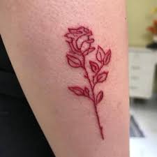 27 Incredible Small Red Ink Tattoos Design Ideas The Ask Idea Red Ink Tattoos Ink Tattoo Red Tattoos