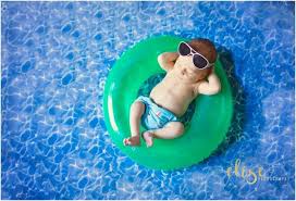 Babies Newborn Baby Boy Floating In A Pool Toy By Elise Photography Newborn Photography Boy Baby Boy Photography Photographing Babies