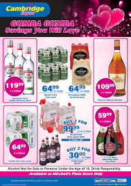 Cambridge Liquor Mitchells Plain February Mid Month 7 Feb 19 Feb 2019 M Guzzle Co Za