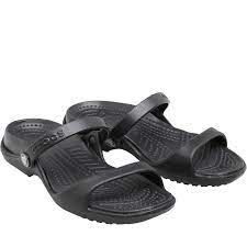 Crocs »crocband printed flip zehentrenner« zehentrenner. Crocs Damen Cleo Sandalen Schwarz