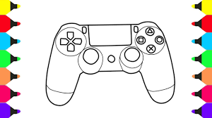 More sketches take a peek at some of the sketches created by our users, are you a sketchite? Learn Colors For Kids With Ps4 Controller Coloring Pages Coloring Videos For Kids Youtube