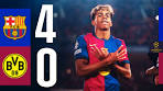 HIGHLIGHTS | FC BARCELONA 4 vs 0 BORUSSIA ... - YouTube