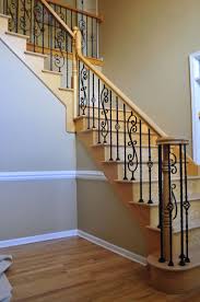 Toddler fractures her skull after slipping through 6inch wide banister railings and falling 10ft at her parents' rented home. Pin By Romi Ramos On Appetizers Wrought Iron Stairs Wrought Iron Staircase Iron Stair Railing