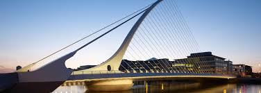A sleek, asymmetric, signature bridge set in dublin's historic docklands. Samuel Beckett Bridge Santiago Calatrava Arch2o Com