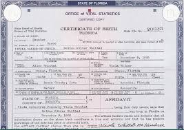 Step By Step Florida Research 1880 Present Genealogy Familysearch Birth Certificate Payroll Template State Of Florida