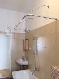 Badewannen im antiken stil sind wieder sehr gefragt. Duschvorhangstange U Form Barrierefrei Fur Badewannen Oder Dusche Edelstahl Oder Weiss Innenlauf System Shop