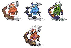 Landorus è un pokémon leggendario di doppio tipo terra/volante introdotto in quinta generazione. Landorus Thundurus Tornadus Fusion By Sgtdanman08 On Deviantart