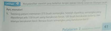 Kunci jawaban mata pelajaran :matematika kelas vi semester i. Paket Matematika Hal 41 Kelas 6 Brainly Co Id