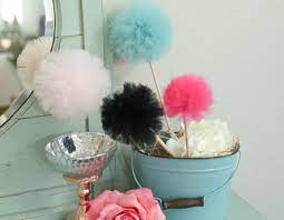 The majority of tulle can be classified as bobbinet which refers to wrapping the weft thread around the warp thread creating a strong hexagonal design which tends not to twist or fall out of shape because the wrapped threads maintain a state of tension. 8 Easy Steps To Create Tulle Pom Poms Trims By The Yard