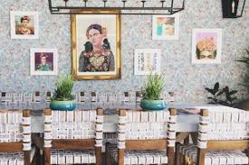 Bohemian & eclectic kitchen & dining room tables : Modern Bohemian Dining Room Inspiration Casa Watkins Living