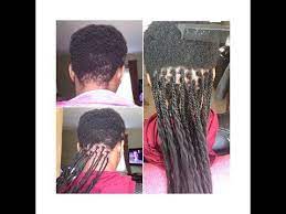 Once you pick a desired braiding style, thickness and have your hair braided, you may shape your braids into gorgeous hairstyles both for every. Gripping And Braiding Very Short Hair Senegalese Twists Youtube Very Short Hair How To Twist Hair Flat Twist Updo
