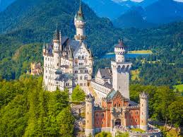 Before he built disneyland, walt disney and his wife lillian toured europe, including a stop at the magnificent neuschwanstein castle in the bavarian alps of germany. Neuschwanstein Castle The Most Popular Castle Of Fairy Tales Awesome Places To Visit