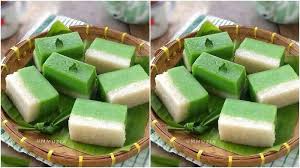 Tepung talam pandan tepung talam gulamerah kole kacang talam pisang *saiz 10' rm45* nona manis *50pcs rm25* apam pisang gebu gedik *50pcs rm30* apam pisang coklat *50ocs rm30* apam gula hangus *50pcs. Resep Kue Talam Ketan Serimuka Pandan Legit