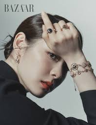 The theme of 'Shining Star', Rose Des Vents Collection by Dior. Yuna Kim  meets the Rose Des Vents Collection, designed by Victoire de Castellane.  All the pieces were inspired by the star