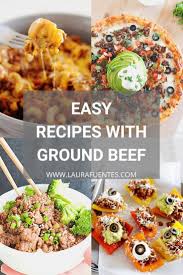 Ground Beef Dinner Ideas Recipe Dinner With Ground Beef Beef Dinner Beef Recipes For Dinner