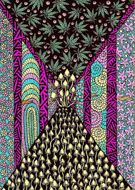 A wallpaper or background (also known as a desktop wallpaper, desktop background, desktop picture or desktop image on computers) is a digital image (photo, drawing etc.) used as a decorative background of a graphical user interface on the screen of a computer, mobile communications device or other electronic device. Trippy Stoner Wallpapers Group 55