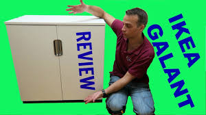 Andrea metcalf puts a new spin on putting together an ikea desk cabinet Ikea Office Galant Cabinet Review Youtube