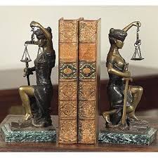 Attorney Gift Lady Of Justice Bookends For Counsel Law Office Decor Lawyer Office Decor Lawyer Office