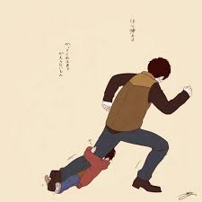 插畫家 深町なか 讓人覺得很溫暖的畫風 anime dad anime family anime child