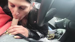 CAR BLOWJOB Amateur Street Whore Finishes Blowjob Car MATURE CUM SWALLOW  Street Hooker Drinks Semen - EPORNER