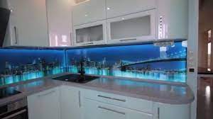3d Dekorafyon Led Isikli Mutfak Tezgah Arasi