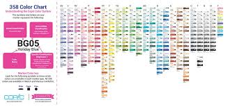 Copic Color Chart