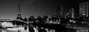 Aesthetic Classy Black And White Cover Photos For Facebook Paris Black White Facebook Cover Capa Facebook Capas Para Twitter Capa Twitter