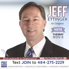 ▻ Campaign #295 is for Jeff Ettinger in MN This is not déjà vu. We really  did recently write for this same candidate in July. Democrat Jeff Ettinger  was our supported candidate