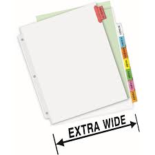 We did not find results for: Avery Big Tab Insertable Extra Wide Dividers