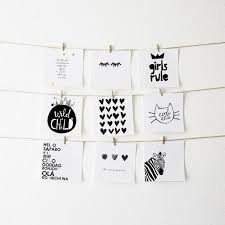 Black And White Nursery Wall Decor Wild Child Print Nursery Wall Art Kids Room Decor Black Etsy In 2020 Nursery Wall Art Kids Room Wall Art Kid Room Decor