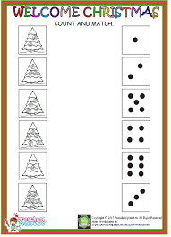Practice your child's number recognition and counting skills with this preschool christmas worksheet. Christmas Count Worksheet Preschoolplanet