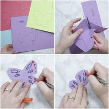 Place in a visible spot and change water frequently. How To Make A 3d Paper Butterfly Craft I Heart Crafty Things