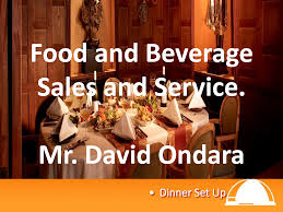 Please keep in mind that you should leave your room in the same condition it was in when you checked in at the beginning of the semester. Solution Food And Beverage Sales And Service Ppt Studypool