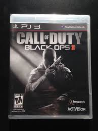 Sony Playstation 3 Ps3 Call Of Duty Black Ops Ii 2 Sealed New 47875843837 Ebay Call Of Duty Black Call Of Duty Black Ops