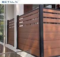 WPC Ranch Rail Fencingwpc Outdoor Fence Post WPC Cheap Privacy Wood Plastic  Composite Fence