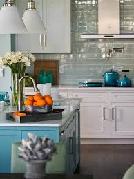 turquoise kitchen contemporary