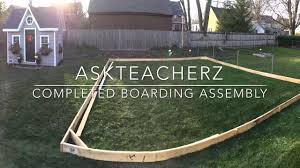Ice skating is something many people learn, either as kids, or later on in life from their friends. Diy Outdoor Ice Rink Assembly Youtube