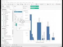 how to create a variable width bar chart in tableau