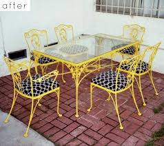 Now I Need To Look For A Patio Set To Upcycle Outdoor Furniture Makeover Patio Furniture Makeover Metal Outdoor Furniture